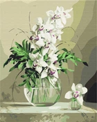 Картина за номерами Орхідеї у вазі (BS21177) Brushme 40x50 см Brushme