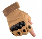 Тактические перчатки Combat с усиленным протектором - изображение 2