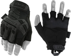 Військові тактичні рукавиці без пальців ( L - розмір, Чорний - колір ) - зображення 1