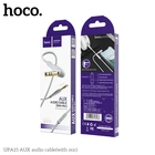 Кабель Hoco aux with mic UPA15 grey