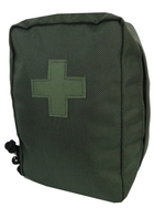Армейская аптечка, военная сумка для медикаментов 3L Ukr Military Нацгвардия Украины, хаки - изображение 3