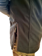 Тактична чоловіча куртка Куртка Softshell Combat , Олива XL - зображення 6