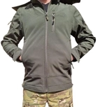 Тактическая мужская куртка Куртка Softshell Combat, Олива M - изображение 1