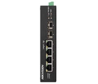 Коммутатор 4 порта неуправляемый Hikvision DS-3T0506HP-E/HS POE
