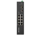 8-портовый неуправляемый POE коммутатор Hikvision DS-3T0510HP-E/HS