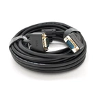Кабель VEGGIEG VG-10 VGA 3+6 10m male to male (папа-папа) OD-6.5mm Gold