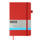 Книга записная Buromax Etalon 125х195мм 96 листов в точку обложка из искусственной кожи красный (BM.291360-05)