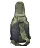 Тактическая сумка-рюкзак monostrap Cin fabric oliv - изображение 5