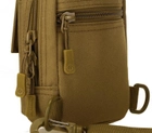 Плечевая тактическая сумка jotter mini pack Protector Plus coyot - изображение 3