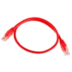Патч-корд литий RITAR, UTP, RJ45, Cat.5e, 0,5m, червоний, Cu (мідь)
