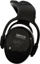Тактичні навушники шумоподавлюючі пасивні Sordin Left/Right Low Headband Black (61000-04-S) - зображення 5