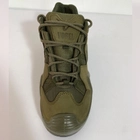 Тактические кроссовки олива Vogel, летние военные кроссовки облегченные, кроссовки для ЗСУ армейские (40-45 р. Нубук) Размер 42 - изображение 2