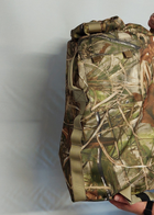 Баул-рюкзак регульований об'єм до 100 літрів колір очерет - изображение 5
