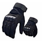 Мужские перчатки тактические Oakley военные, черные (6986, EL- M) - изображение 5