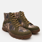 Чоловічі тактичні черевики Prime Shoes 526 Green Nubuck 03-526-70800 40 (26.8 см) Хакі пиксель (PS_2000000187136) - зображення 3