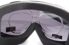 Защитные очки маска Global Vision Windshield Smoke AF серые (можно докупить другие цвета линз) с диоптрической вставкой - изображение 4