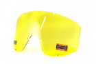 Захисні окуляри маска зі змінними лінзами Global Vision Global Vision Windshield 3Kit AF (жовта + прозора + сіра) з діоптрійною вставкою - зображення 11