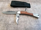 Тактический складной карманный нож Мичман с штопором и стропорезом - изображение 4