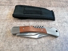 Тактический складной карманный нож Мичман с штопором и стропорезом - изображение 5