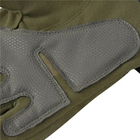 Летние тактические перчатки с открытыми пальцами с косточками Темный Хаки - изображение 4