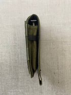 Тактический подсумок для фонарика, ножа, магазина пистолета зеленій - изображение 5