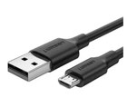 Кабель UGREEN US289 USB 2.0 to Micro Cable Nickel Plating 2A 3m Black (60827)