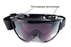 Захисні тактичні маска окуляри Global Vision Wind-Shield (clear) Anti-Fog, прозорі - зображення 3
