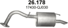 Глушитель POLMO Toyota Yaris 1.3i -16V 11/05- (26.178)-(858751) (Polmo-26.178)