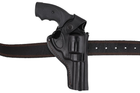 Кобура Beneks для Револьвер 4 поясная формованная Кожа Черная - изображение 3