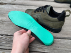 Тактичні літні камуфляжні кросівки під форму для ЗСУ олива 45 30 см (11110810) - зображення 9