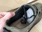 Тактические камуфляжные кроссовки под форму для ЗСУ армейские олива 46 31 см (11110857) - изображение 8