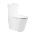 Унитаз-компакт Qtap Scorpio безободковый Ultra Quiet с сиденьем Soft-close QT14222125AUQW