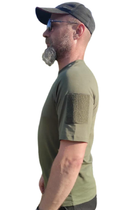 Військова футболка з липучками під шеврони Розмір 3XL 56 хакі 120163 - зображення 3