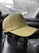 Тактическая военная летняя кепка бейсболка Камуфляж "Койот" - изображение 1