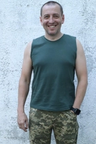 Тактична майка, футболка чоловіча олива розмір 48 (BEZ-2209)