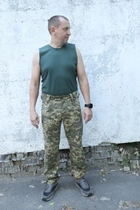 Тактична майка, футболка чоловіча олива розмір 48 (BEZ-2209) - изображение 5