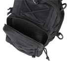 Тактична сумка військова рюкзак LVD 600D Black (Чорний) - зображення 2