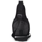 Тактична сумка військова рюкзак LVD 600D Black (Чорний) - зображення 5