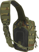 Тактическая сумка-рюкзак Brandit-Wea US Cooper Sling Medium (8036-10-OS) Woodland (4051773082461) - изображение 2