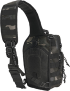 Тактическая сумка-рюкзак Brandit-Wea US Cooper Sling Medium (8036-4-OS) Dark-camo (4051773082492) - изображение 2