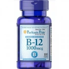 Витамин В-12, Vitamin B-12, Puritan's Pride 1000 мкг, 100 капсул (PTP-11380)