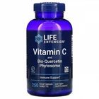 Витамин С+ био-кверцетин, Vitamin C and Bio-Quercetin Phytosome, Life Extension, 250 капсул (LEX-22272)