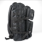 Рюкзак тактический 40 литров объем, мужской военный рюкзак 40л, водоотталкивающий оксфорд Черный - изображение 2