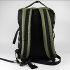 Рюкзак тактический 40 литров объем, мужской военный рюкзак 40л, водоотталкивающий оксфорд Хаки - изображение 7