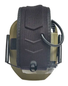 Навушники активні для стрільби тактичні Tactical Force Slim Olive - зображення 6