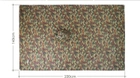 Військовий Водонепроникний дощовик Пончо , багатофункціональний килимок для чоловіків зростом більше 160 см ( Колір - Камуфляж ) - зображення 6