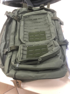 Рюкзак тактичний дорожній армійський камуфляжний олива на 40 літрів - зображення 4