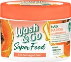 Маска для пошкодженого волосся Wash&Go Super Food Відновлююча Папайя та моринга 300 мл (8008970053110)