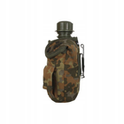 Фляга военная с термокрышкой Mil-tac 1 л + кружка алюминий Flectar - изображение 2