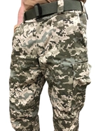Штаны пиксель зсу Комбат Combat размер 52 рост 173-179, тактические брюки пиксель ММ14 - изображение 10